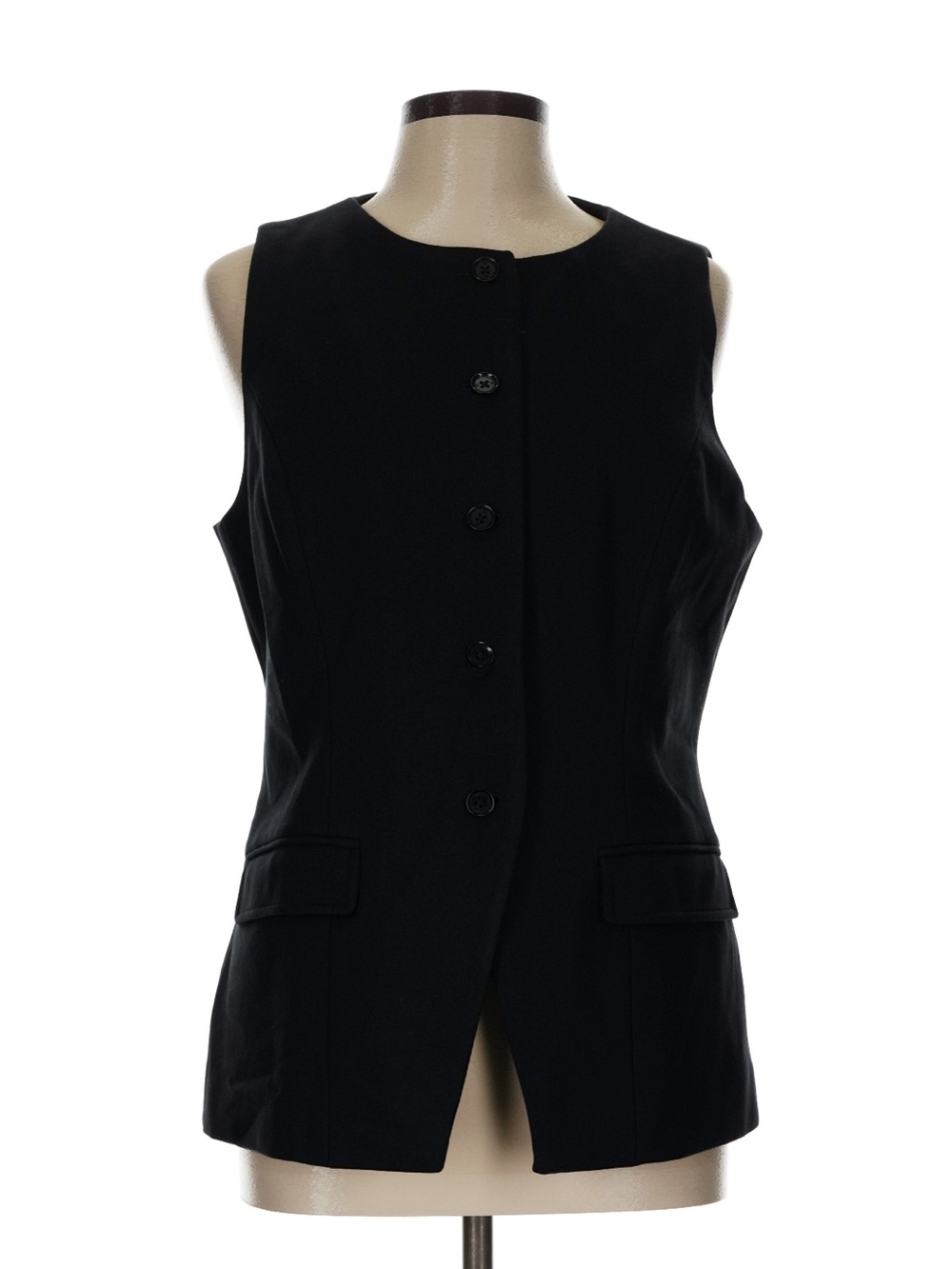 Banana Republic Black Ponte Vest